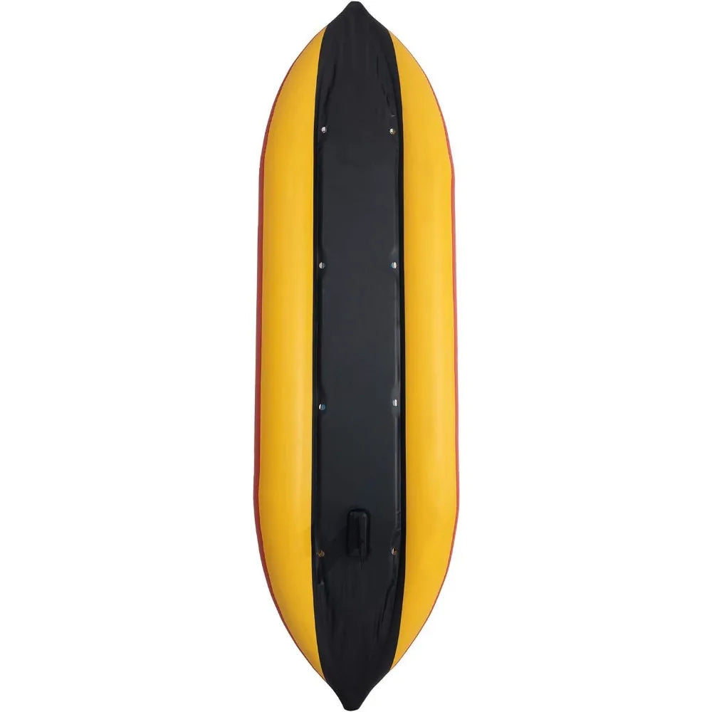Kayak|Emergency Boat| 1-2 Person Professional Series Lightweight Inflatable Kayak Sit-in Kayak Set with Paddle