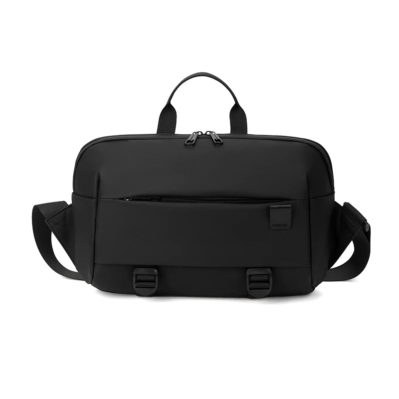 Quality Nylon Chest Packs Fashion Business Handbag Men Waist Bag 2024 New Male Fanny Pack Leisure Travel Shoulder Crossbody Bags