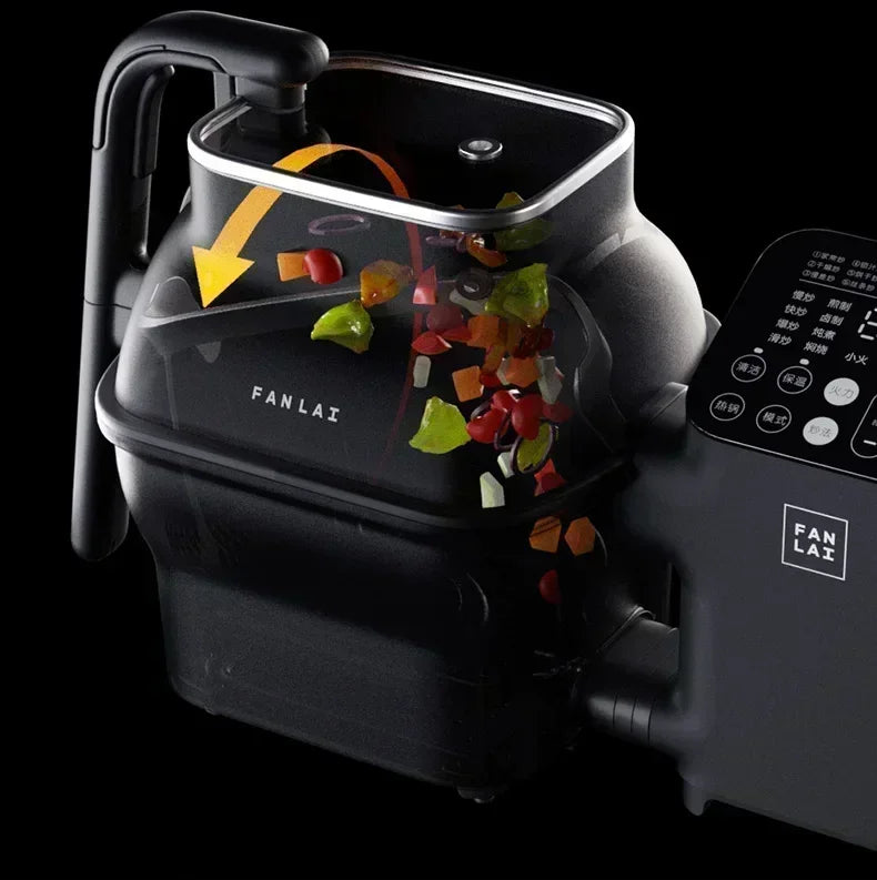 New Intelligent Cooking Pot Robot - Household, Multifunctional. Fried Rice, Electric Frying Pan & Frying Machine.