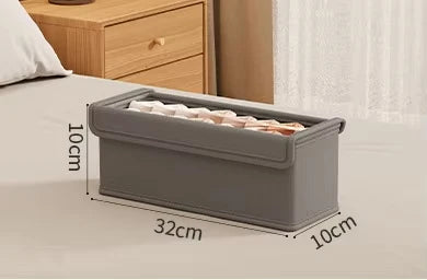Visible Wardrobe Storage Organizer with Clear Window Large Capacity for Home Closet Bedroom T-Shirt Underwear Pants Organization