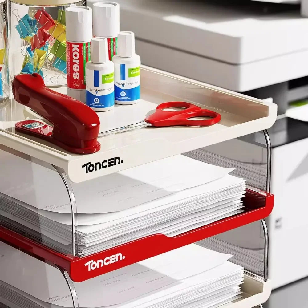 Frame File Organization Information Desktop Storage Rack Desk Storage File Basket Multi-Layer File Rack Folder Storage Box