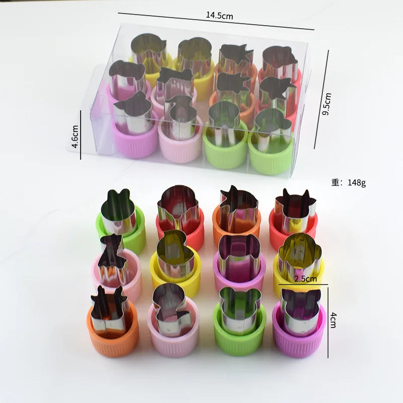 Stainless steel baking cutter cake tool items cookie mold cartoon biscuit bakeware part Marine animal 12 Zodiacs cooking tools