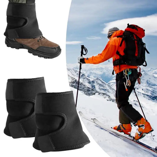 Leg Gaiters For Men Ankle Gaiters Waterproof Lower Legs Boot Protection Mud Snow Protection Foot Strap Multi-Purpose Lightweight