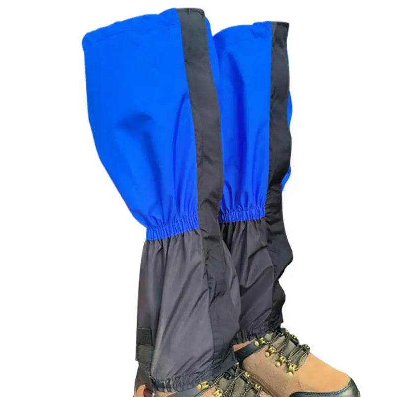 Waterproof Camping Leg Gaiters Hiking Boot Legging Shoes Gaiters Shoe Cover Adjustable Boot Gaiters For Snow Climbing Accessoriy