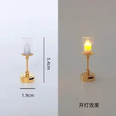 Dollhouse Miniature Furniture Decoration Item Fashion Simulation Can Be Bright Chandelier/floor Lamp Decor Accessories Toys