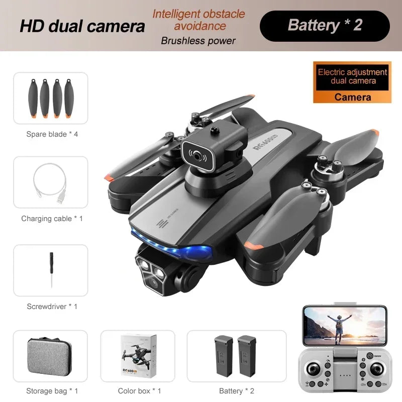 2024 RG600 Pro GPS Drone 8K Professional HD Dual Camera 5G Wifi Photography Brushless Foldable Quadcopter RC Distance Dron Toy