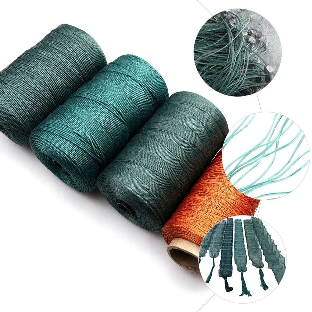 Fishing Net Repair Line Braided Rope Twine Nylon Thread Netting Strap Travel for Crafts