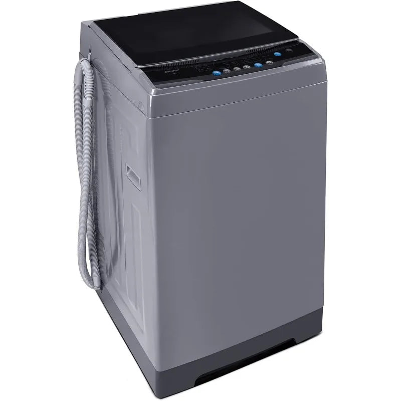 COMFEE’ 1.6 Cu.ft Portable Washing Machine, 11lbs Capacity Fully Automatic Compact Washer with Wheels, 6 Wash Programs