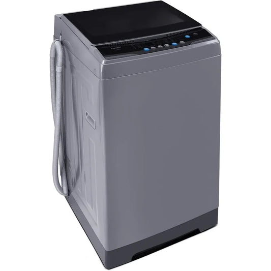 COMFEE’ 1.6 Cu.ft Portable Washing Machine, 11lbs Capacity Fully Automatic Compact Washer with Wheels, 6 Wash Programs