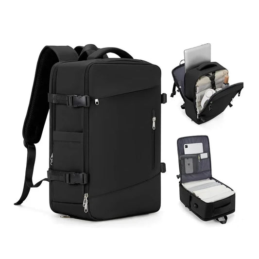 Airplane Approval Travel Backpack Fashion Students Backpack Bag Business Laptop Backpack Men USB Charge Sport Computer Backpack