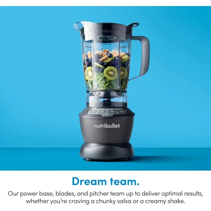 NutriBullet ZNBF30400Z Blender 1200 Watts, 1200W, Dark Gray