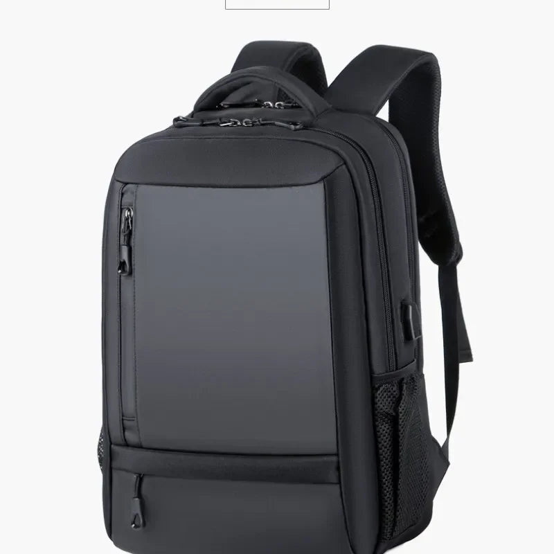 2024 Multi-functional Computer Backpack Simple Waterproof Large Capacity Travel Bag Suitcase USB Charging bags