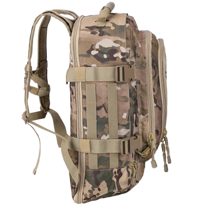 60L Men Tactical Backpack Military Camouflage Backpacks Outdoor Hking Traveling Trekking Hunting Bag Large Capacity 8 Colors Ava