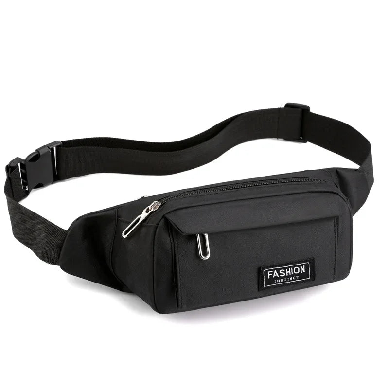 Women Waist Bag Sports Fanny Pack Men Bum Hip Bag Multifunction Travel Chest Bag Crossbody Shoulder Bag Phone Purse Belt Bag