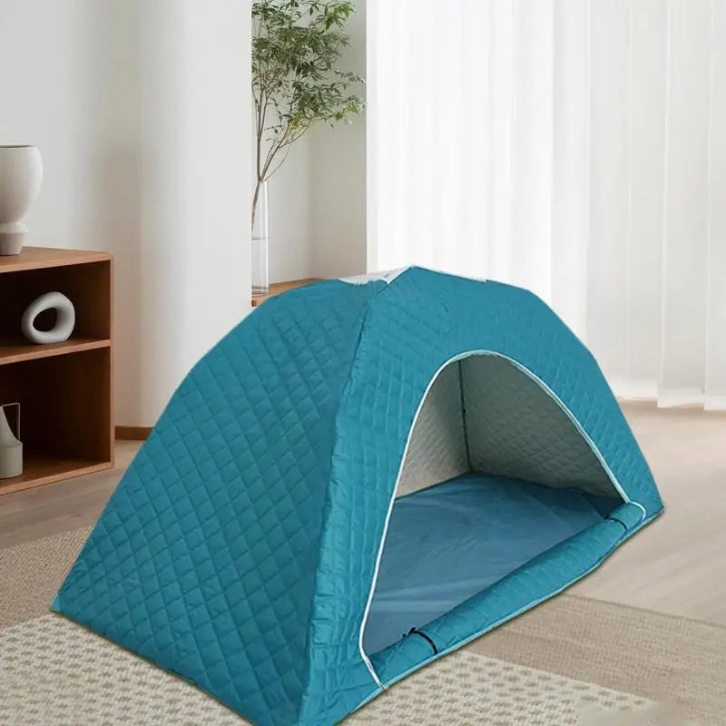 Outdoor Pop Up Tent winter Thickened warm cold protection tent Waterproof Portable Instant Camping Tent 1-2 People Travel Tent