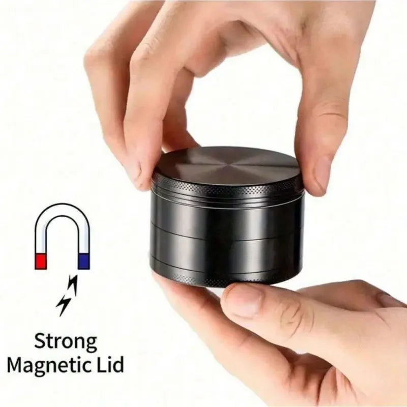 40/50mm Metal Herb Grinder Mill 4-Layers Spice Pepper Crusher Mortar Tobacco Herbal Raw Grinder Smoking Accessories Kitchen Tool