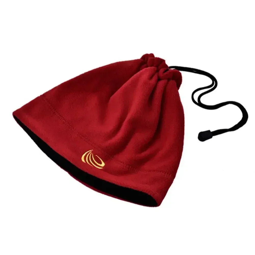 Winter Polar Fleece Neck Scarf Thick Cycling Headwear Bandana Fishing Skating Running Sport Scarf Face Mask for Camping Hiking