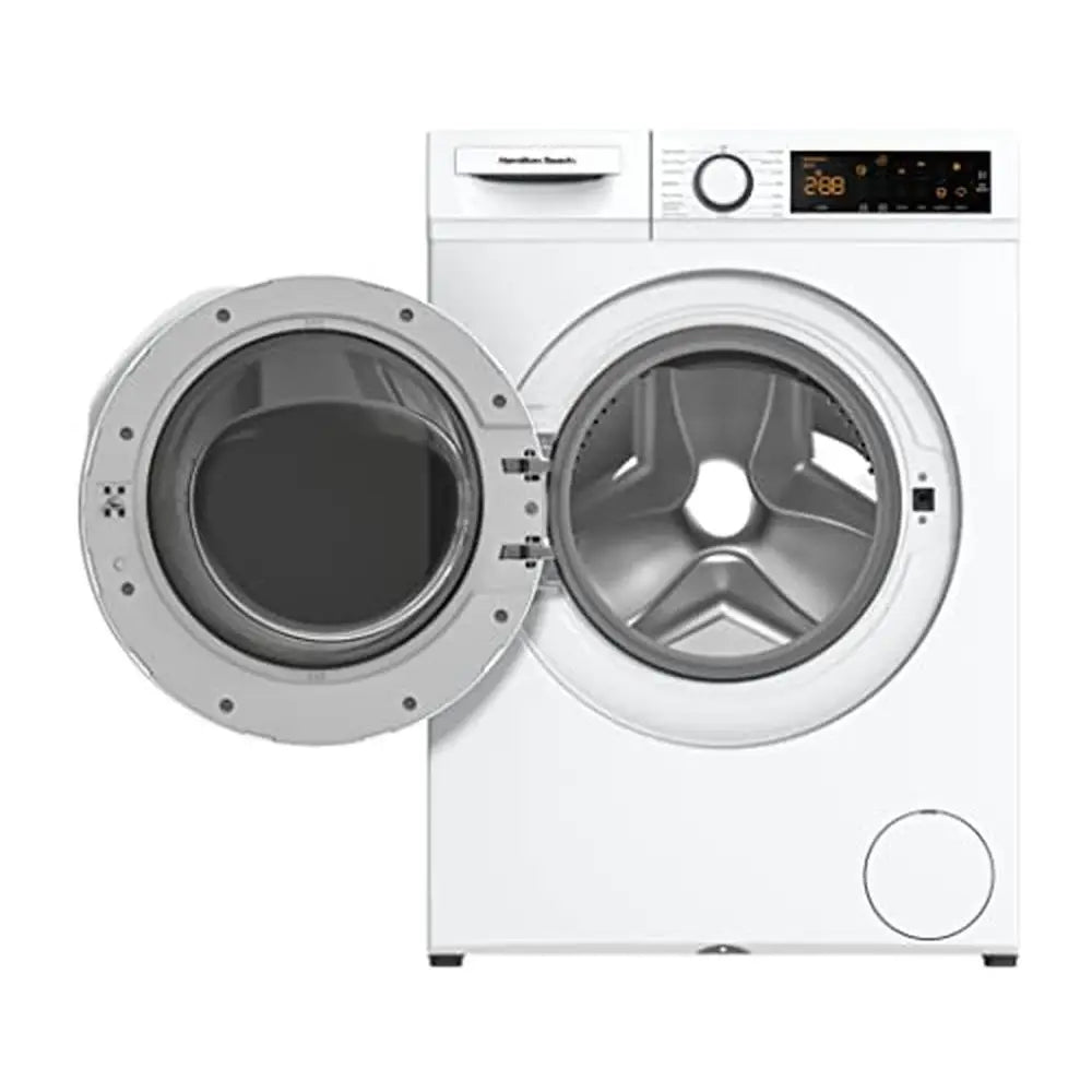 Front Load Washer-LED Display-5 Wash Cycles-2.2 cu ft Capacity-Quiet Operation-Stainless-Steel Tub-Easy Start-Up-Anti-Wrinkle