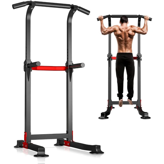 Pull Up Bar Dip Bar Power Tower Fitness Equipment for Home Workout