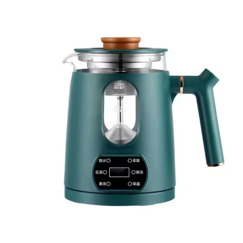 110V 220V 800ml Smart Tea Maker Portable Tea Making Machine Home Health Kettle Automatic Keep Warm Multifunction Flower Teapot