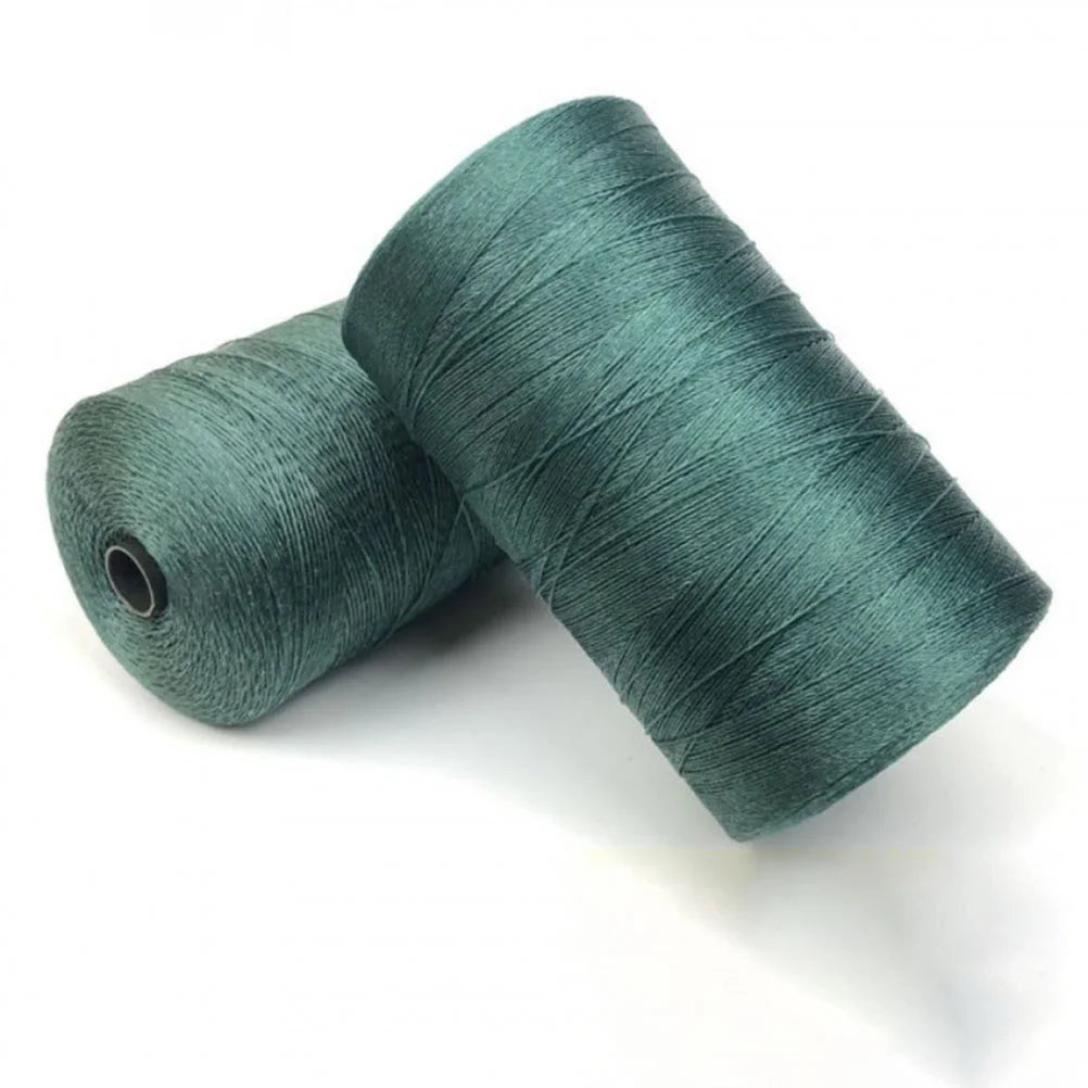 Bead Fishing Net Repair Line for Crafts Netting Rope Macrame Cord Dark Green Nylon Twine Jute