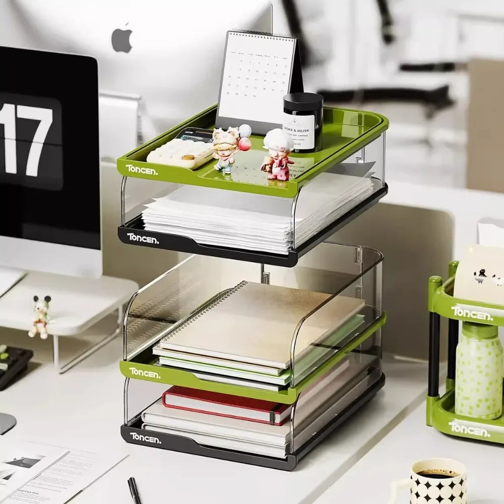 Frame File Organization Information Desktop Storage Rack Desk Storage File Basket Multi-Layer File Rack Folder Storage Box