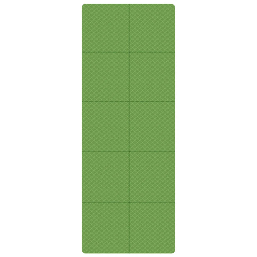 Foldable Yoga Mat 4mm Thick Workout Mat Double Sided TPE Pilates Mat Non-slip Multifunction for Yoga Pilates & Floor Workouts