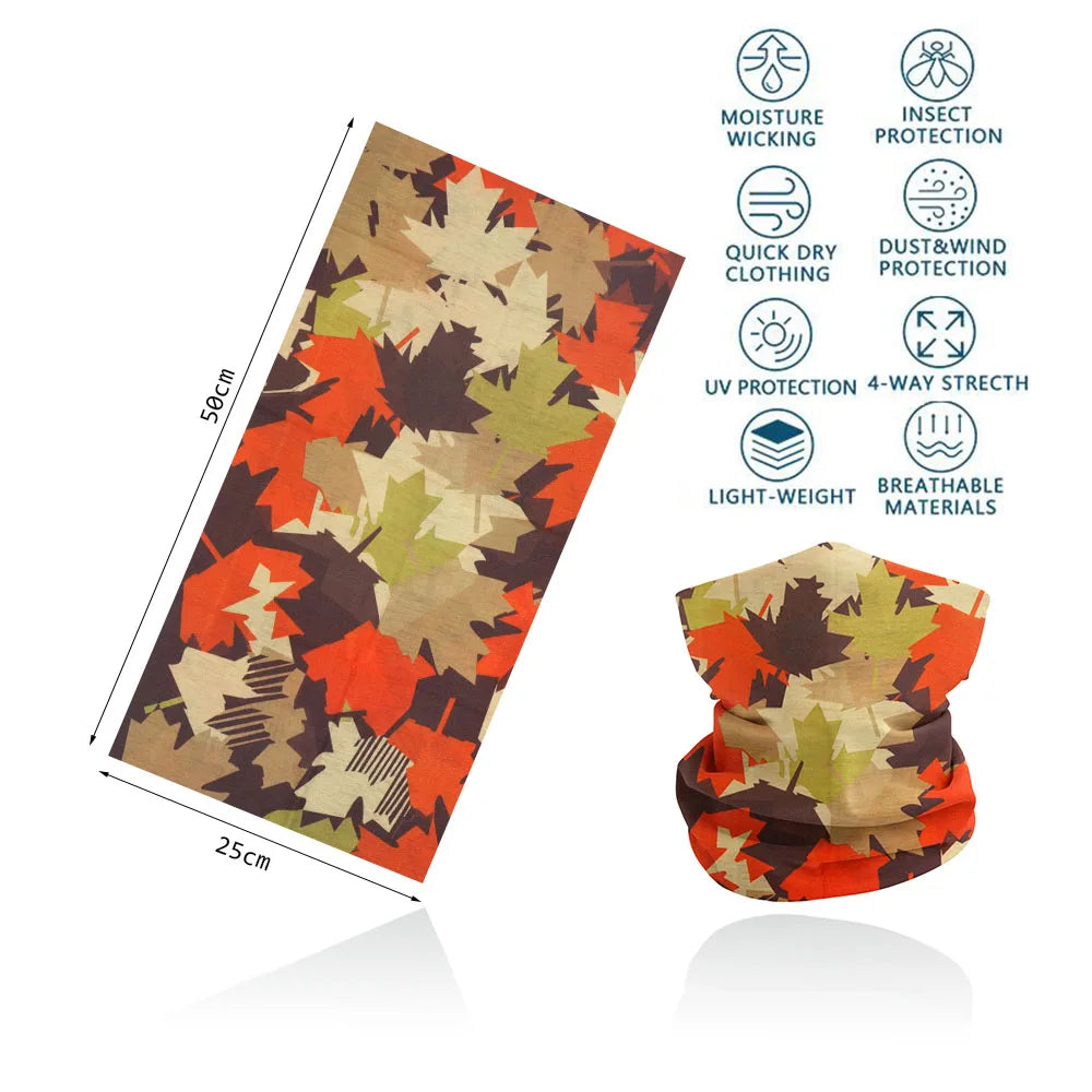 Camo Hunting Tactical Magic Bandana Camouflage Neck Gaiter Tube Mask Face Shield Hiking Scarfs Realtree Multifunctional Headwear