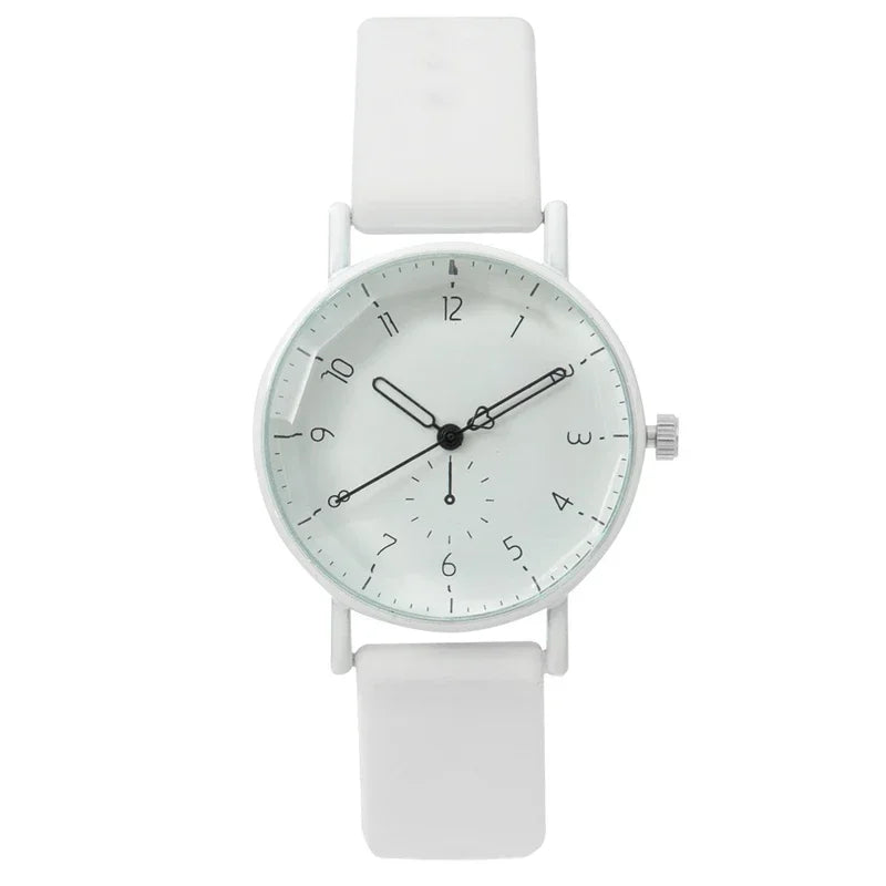 2025 New Women Watch Fashion Silicone Strap Quartz Watch Student Sports Wristwatch Relojes Para Mujer Dropshipping Clock
