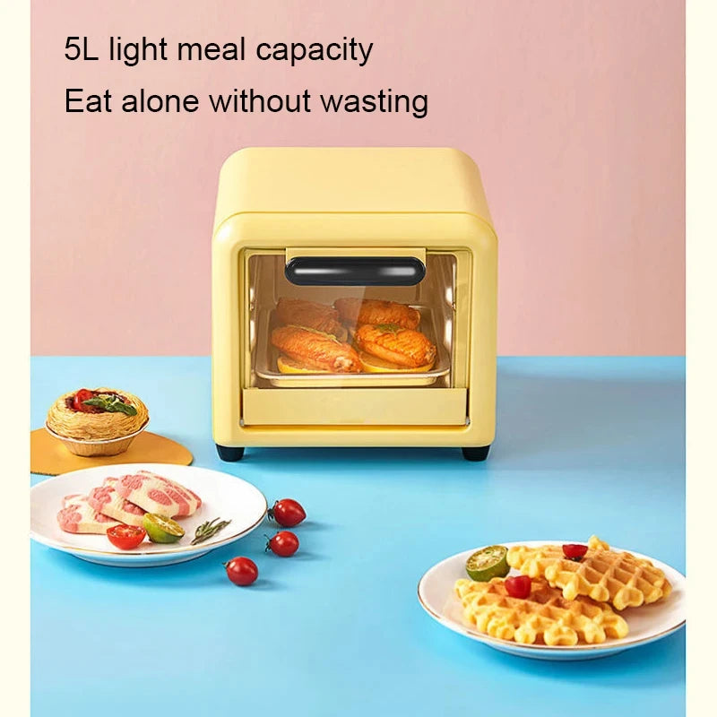 Mini  Pizza Crepe Bakery Roast Oven Grill Breakfast Machine Cookies Cake Bread Maker Baking Toaster