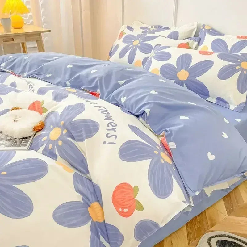 Warm Duvet Covers Suitable for Various Skin Types in Autumn Winter Spring Soft Bedding Covers Suitable for All Seasons Bed Sack