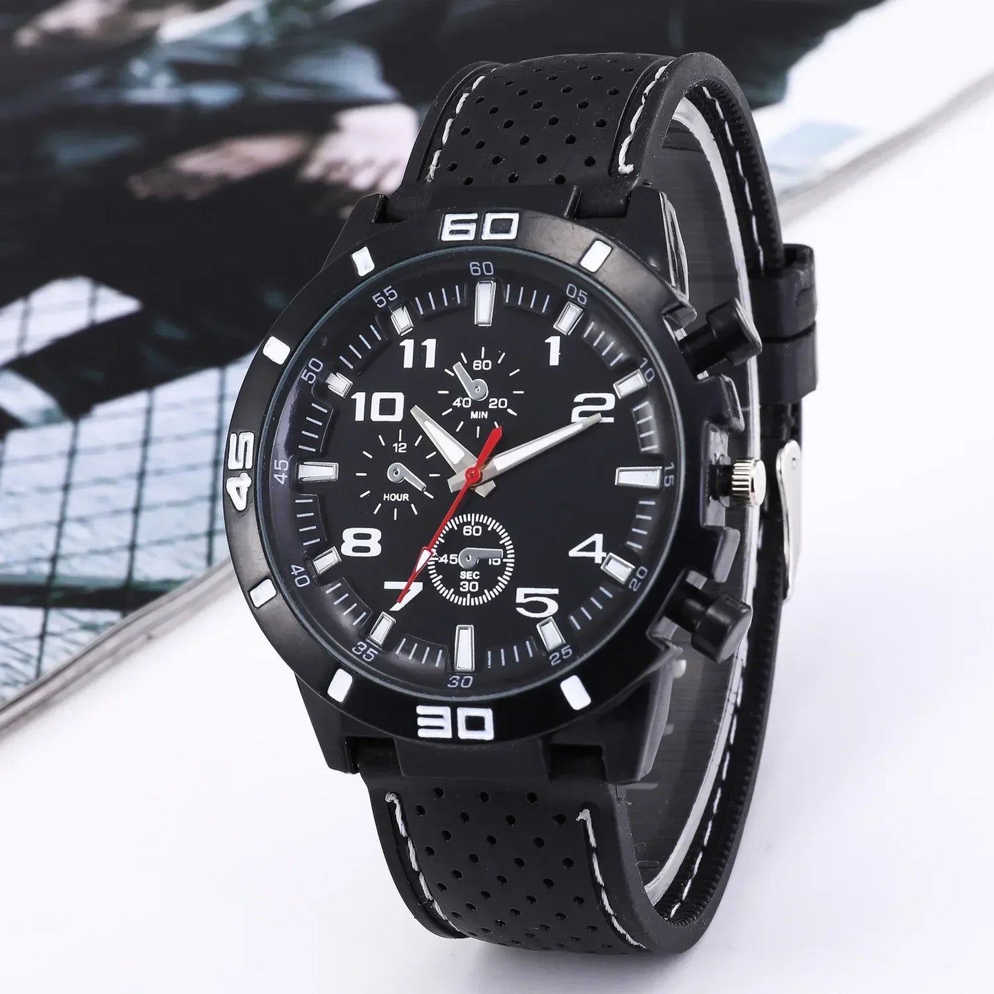 Quartz Men Watches Reloj Hombre Luxury Male Clock Sport Mens Watch Fashion Silicone Strap Student Wristwatches Gift relojes