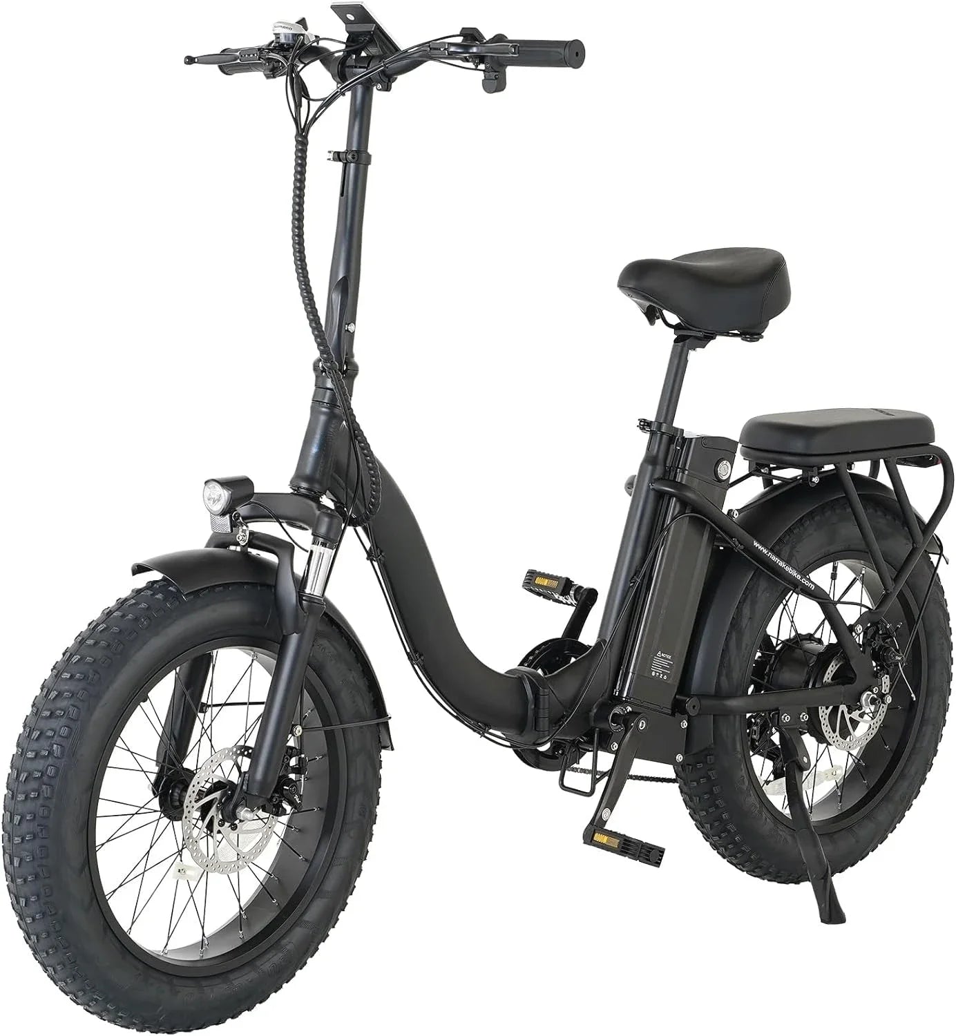 Folding Electric Bike, 48V & 624Wh Lithium Removable Battery, Peak 1100W Brushless Motor, Max Speed 28Mph, M5 Large LCD Display