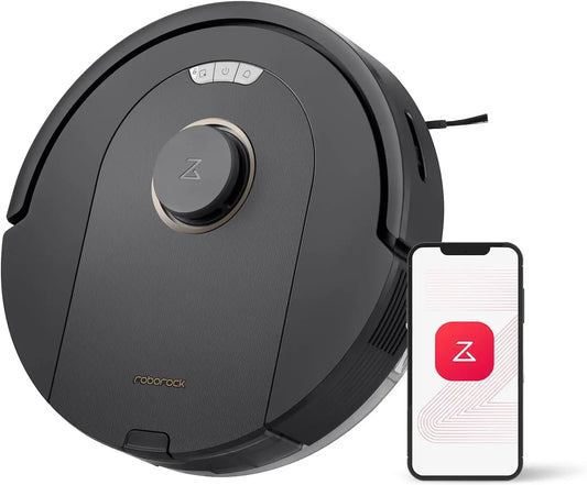 Pro Robot Vacuum and Mop Combo 5500Pa Suction DuoRoller Brush LiDAR Navigation Robotic Vacuum Cleaner with 240 min Runtime