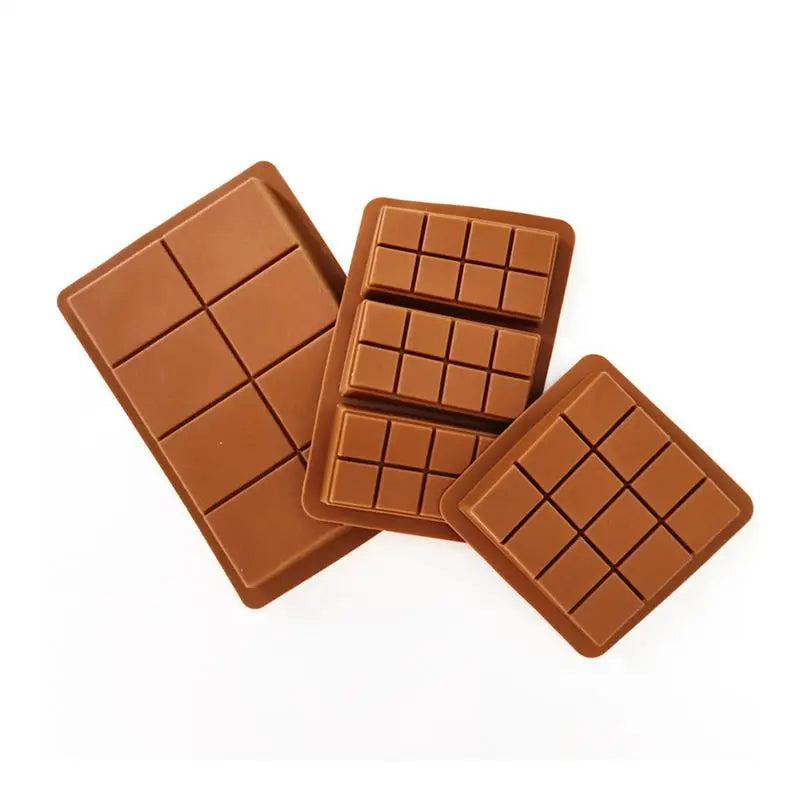 Silicone Chocolate Bar Mold Big Chocolate Candy Bar Mold Deep Large Thick Silicone Chocolate Bar Molds For Chocolate Energy
