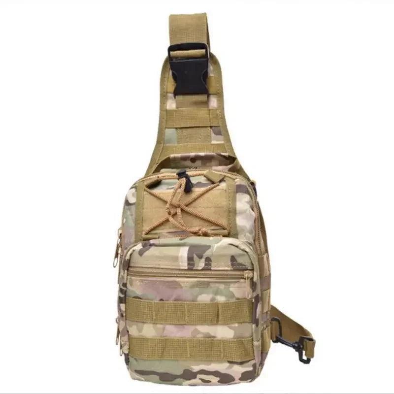Sling Backpack Camping Adjustable Shoulder Sling Bag Small Sling Daypack For Travel Trekking Hiking Walking Biking
