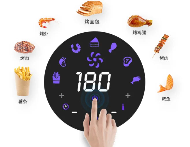 China Good air fryer 2.6L air fryer digital air fryer