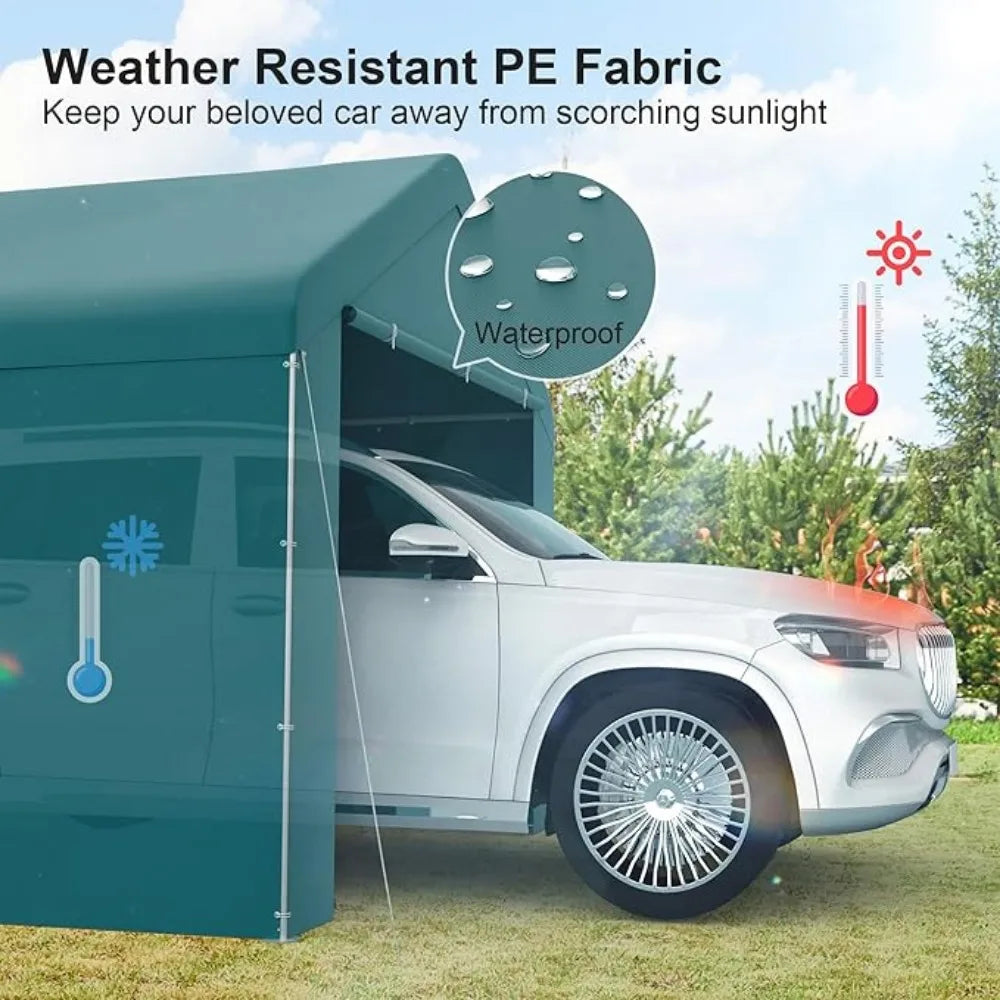 Car sheds car tents portable garages car waterproof and UV protected wedding tents garden shelters storage sheds Gazebos