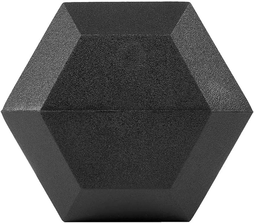 Dumbbell Set Rubber Encased Hex Dumbbell Free Weights Dumbbells Set Home Weight Set No Rack