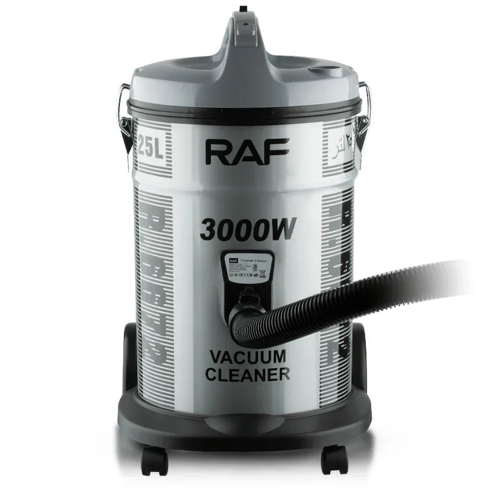 Hot Selling Powerful 25L Big Capacity Brush Nozzle Blower Canister Vacuum Cleaner with Dust Bag