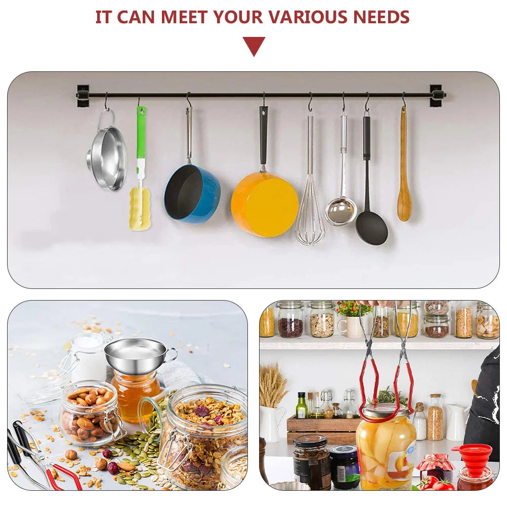 Can Clip Milk Bottle Tongs Flip Kit Stainless Steel Feeder Clamp Practical Kitchen Tools