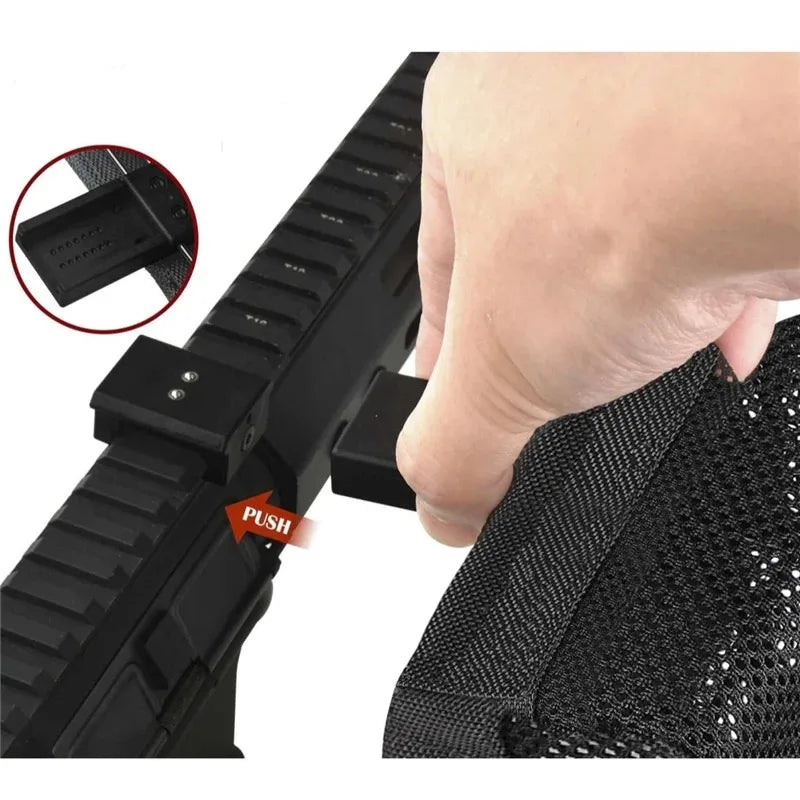 OPHIDIAN Hunting Bullet Shell Bag Equipment Ammunition Brass Shell Catcher Mesh Trap Nylon Mesh Bag Catch Black Collection Bag A