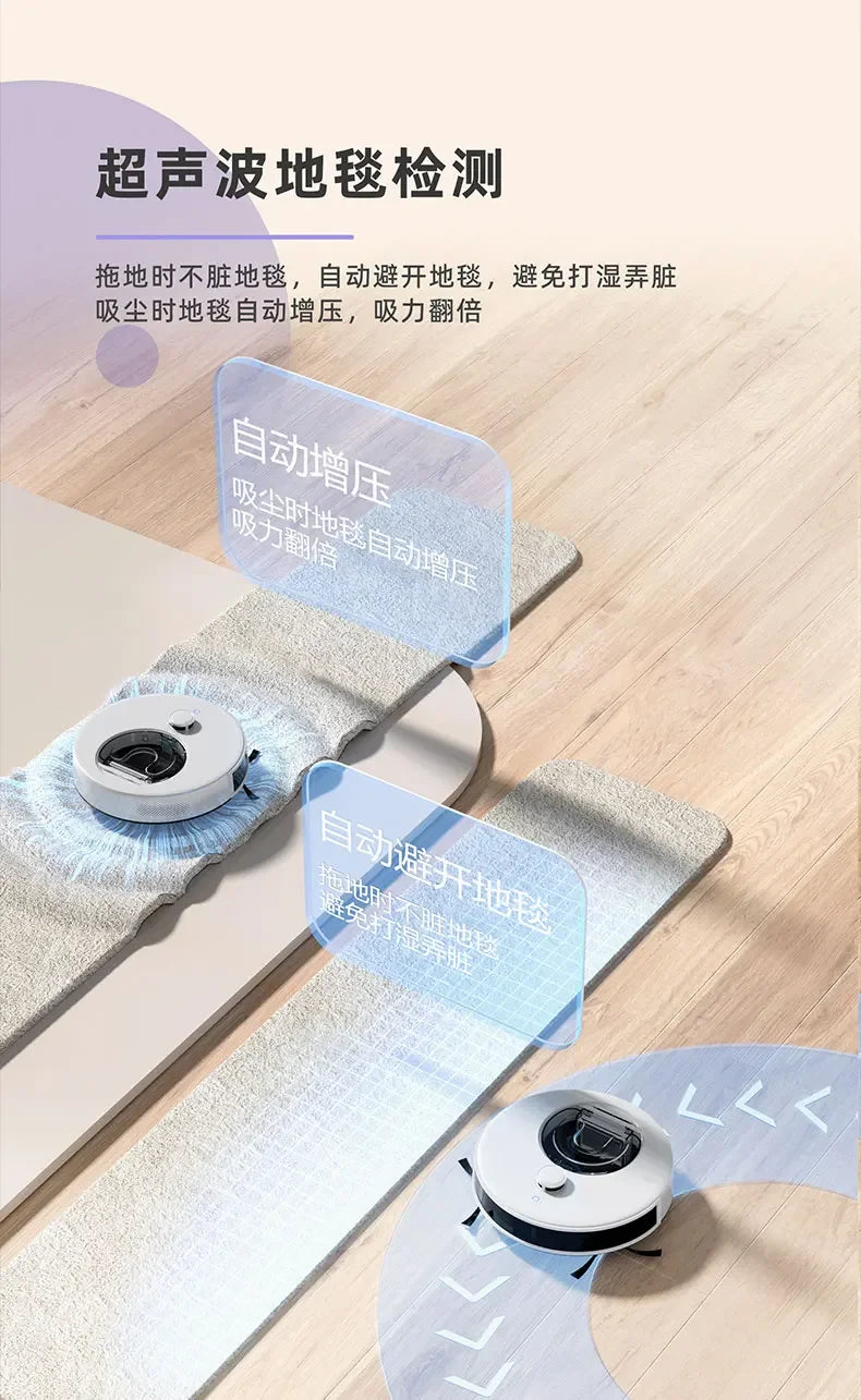 New intelligent sweeping robot L7 sweeping, towing and suction three-in-one machine, fully automatic home use