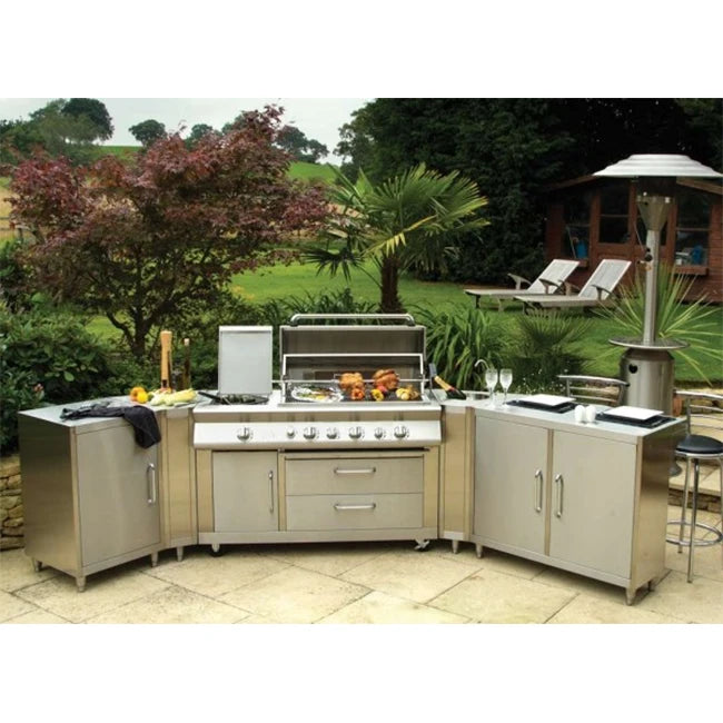 Wholesale Aluminum Outdoor  Kitchen BBQ Grill Island Kitchen Cabinet