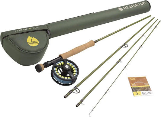 Fly Fishing Field Kit, Fly Rod and Reel Combo Starter Kit, Fly Line and Carrying Case Included