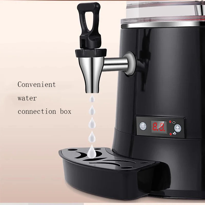 110V 220V Commercial Hot Chocolate Machine 10L Hot Drink Chocolate Dispenser Milk Tea Soy Bean Coffee Wine Dispenser