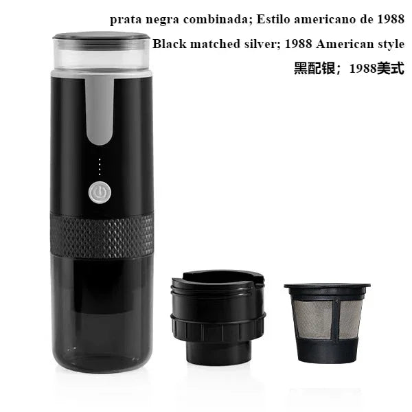 Portable Coffee Machine Wireless American Espresso K CUP Outdoor Electric Car Mini Capsule Coffee Machine