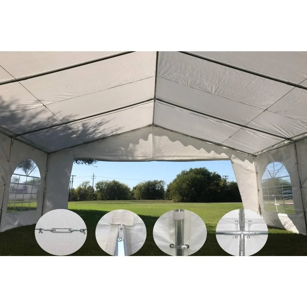 gazebo,outdoor decor,party tent Heavy duty gazebo Wedding tent canopy Large tent car shed Outdoor activities shelter，pergola