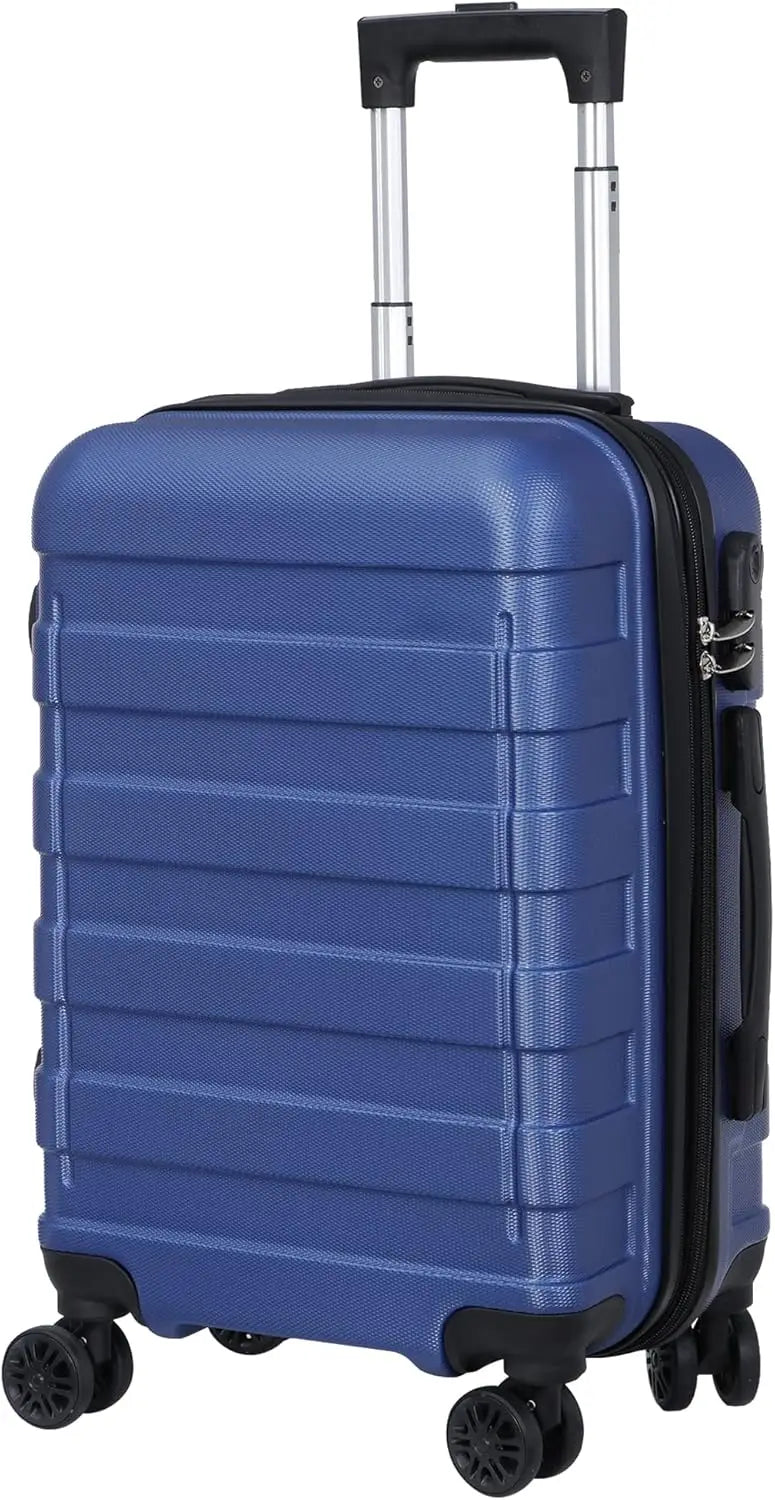 21 Inch Hardside Expandable Carry On Luggage with Spinner Wheels, Lightweight Suitcase Durable Rolling Luggage for Business