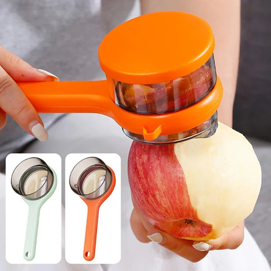 Multifunction Peeling Knife With Storage Box Manual Portable Veggie Potatoes Peelers Cutter Kitchen Accessories